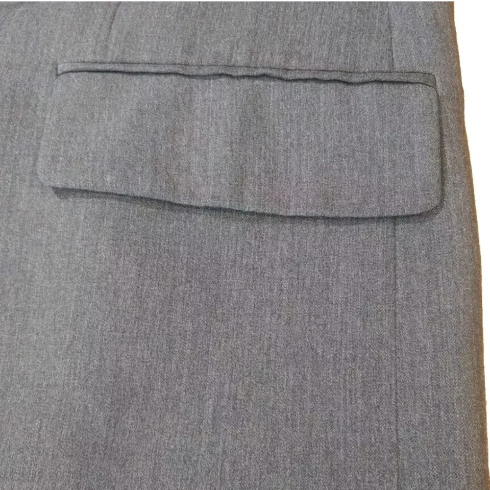 Banana Republic Sports Coat Men Sz 44R Blazer Jacket Wool 2 Button Charcoal Grey